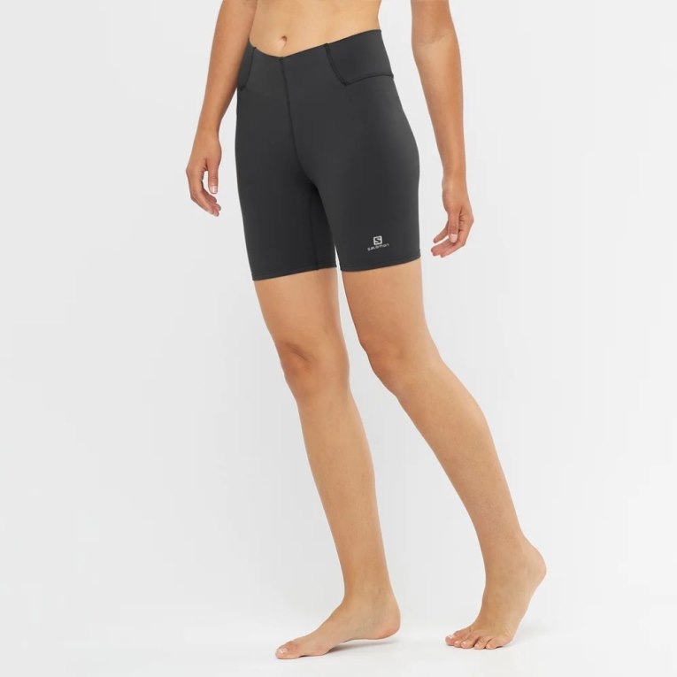 Salomon Cross Multi 7\'\' Short Women\'s Running Tights Black | CA 67I45